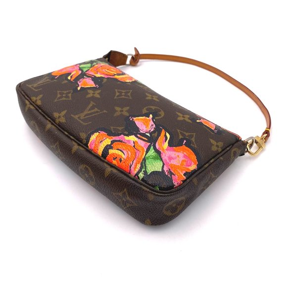 LV Stephen Sprouse Pochette accessoires - Model : Roses - Good condition - Picture 15 of 16